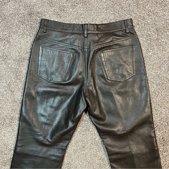 Old Navy leather pants. - Picture 4 of 13